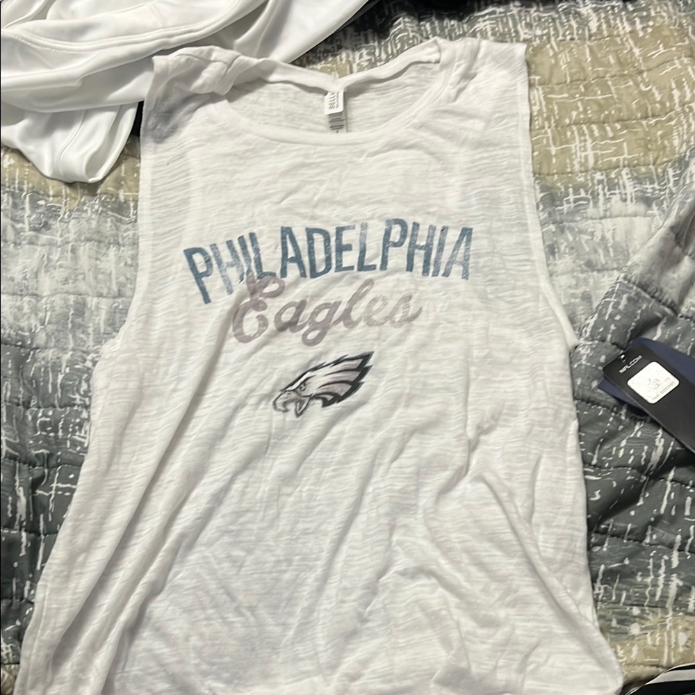 Fanatics Philadelphia Eagles White Tank Top